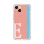 スリムプロテクションプレミアムケース with MagSafe［ オリジナル - initial color line - E pink ］