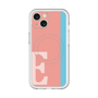 スリムプロテクションプレミアムケース with MagSafe［ オリジナル - initial color line - E pink ］