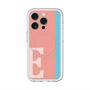スリムプロテクションプレミアムケース with MagSafe［ オリジナル - initial color line - E pink ］