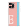 スリムプロテクションプレミアムケース with MagSafe［ オリジナル - initial color line - E pink ］