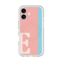 スリムプロテクションプレミアムケース with MagSafe［ オリジナル - initial color line - E pink ］
