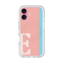 スリムプロテクションプレミアムケース with MagSafe［ オリジナル - initial color line - E pink ］