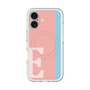 スリムプロテクションプレミアムケース with MagSafe［ オリジナル - initial color line - E pink ］