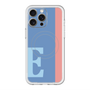スリムプロテクションプレミアムケース with MagSafe［ オリジナル - initial color line - E blue ］