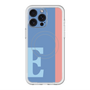 スリムプロテクションプレミアムケース with MagSafe［ オリジナル - initial color line - E blue ］