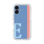 スリムプロテクションプレミアムケース with MagSafe［ オリジナル - initial color line - E blue ］