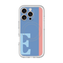 スリムプロテクションプレミアムケース with MagSafe［ オリジナル - initial color line - E blue ］