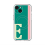 スリムプロテクションプレミアムケース with MagSafe［ オリジナル - initial color line - E green ］