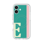 スリムプロテクションプレミアムケース with MagSafe［ オリジナル - initial color line - E green ］