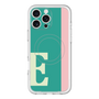 スリムプロテクションプレミアムケース with MagSafe［ オリジナル - initial color line - E green ］