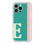 スリムプロテクションプレミアムケース with MagSafe［ オリジナル - initial color line - E green ］