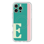 スリムプロテクションプレミアムケース with MagSafe［ オリジナル - initial color line - E green ］