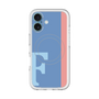 スリムプロテクションプレミアムケース with MagSafe［ オリジナル - initial color line - F blue ］