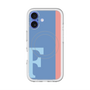 スリムプロテクションプレミアムケース with MagSafe［ オリジナル - initial color line - F blue ］