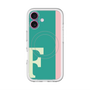 スリムプロテクションプレミアムケース with MagSafe［ オリジナル - initial color line - F green ］