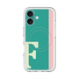 スリムプロテクションプレミアムケース with MagSafe［ オリジナル - initial color line - F green ］