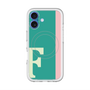 スリムプロテクションプレミアムケース with MagSafe［ オリジナル - initial color line - F green ］