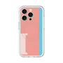スリムプロテクションプレミアムケース with MagSafe［ オリジナル - initial color line - I pink ］