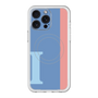 スリムプロテクションプレミアムケース with MagSafe［ オリジナル - initial color line - I blue ］