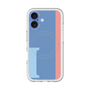 スリムプロテクションプレミアムケース with MagSafe［ オリジナル - initial color line - I blue ］
