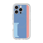スリムプロテクションプレミアムケース with MagSafe［ オリジナル - initial color line - I blue ］