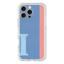 スリムプロテクションプレミアムケース with MagSafe［ オリジナル - initial color line - I blue ］