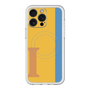 スリムプロテクションプレミアムケース with MagSafe［ オリジナル - initial color line - I orange ］