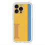 スリムプロテクションプレミアムケース with MagSafe［ オリジナル - initial color line - I orange ］