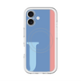 スリムプロテクションプレミアムケース with MagSafe［ オリジナル - initial color line - J blue ］
