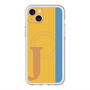 スリムプロテクションプレミアムケース with MagSafe［ オリジナル - initial color line - J orange ］