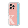 スリムプロテクションプレミアムケース with MagSafe［ オリジナル - initial color line - K pink ］