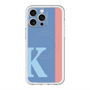 スリムプロテクションプレミアムケース with MagSafe［ オリジナル - initial color line - K blue ］