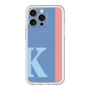 スリムプロテクションプレミアムケース with MagSafe［ オリジナル - initial color line - K blue ］