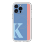 スリムプロテクションプレミアムケース with MagSafe［ オリジナル - initial color line - K blue ］
