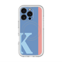 スリムプロテクションプレミアムケース with MagSafe［ オリジナル - initial color line - K blue ］