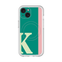 スリムプロテクションプレミアムケース with MagSafe［ オリジナル - initial color line - K green ］