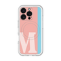 スリムプロテクションプレミアムケース with MagSafe［ オリジナル - initial color line - M pink ］