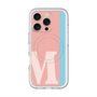 スリムプロテクションプレミアムケース with MagSafe［ オリジナル - initial color line - M pink ］