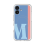 スリムプロテクションプレミアムケース with MagSafe［ オリジナル - initial color line - M blue ］