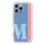 スリムプロテクションプレミアムケース with MagSafe［ オリジナル - initial color line - M blue ］