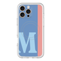 スリムプロテクションプレミアムケース with MagSafe［ オリジナル - initial color line - M blue ］