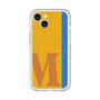 スリムプロテクションプレミアムケース with MagSafe［ オリジナル - initial color line - M orange ］