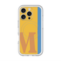 スリムプロテクションプレミアムケース with MagSafe［ オリジナル - initial color line - M orange ］