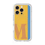 スリムプロテクションプレミアムケース with MagSafe［ オリジナル - initial color line - M orange ］