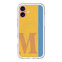 スリムプロテクションプレミアムケース with MagSafe［ オリジナル - initial color line - M orange ］