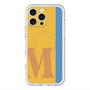 スリムプロテクションプレミアムケース with MagSafe［ オリジナル - initial color line - M orange ］