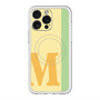 スリムプロテクションプレミアムケース with MagSafe［ オリジナル - initial color line - M yellow ］