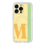 スリムプロテクションプレミアムケース with MagSafe［ オリジナル - initial color line - M yellow ］