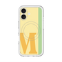 スリムプロテクションプレミアムケース with MagSafe［ オリジナル - initial color line - M yellow ］
