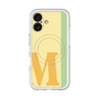 スリムプロテクションプレミアムケース with MagSafe［ オリジナル - initial color line - M yellow ］